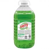 Средство для мытья посуды Velly light зеленое яблоко, 5кг