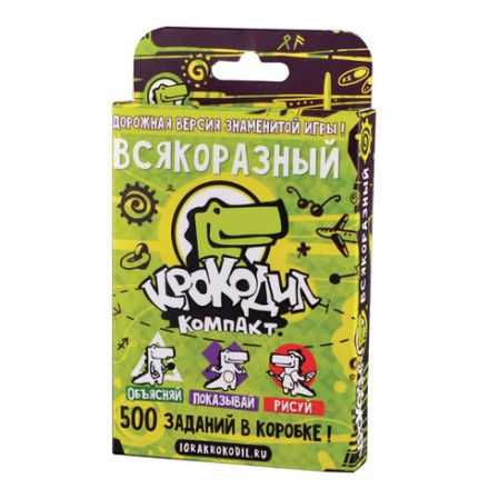 Игра настольная "Крокодил ВсякоРазный", Magellan, MAG02114 Игра настольная "Крокодил ВсякоРазный", Magellan, MAG02114