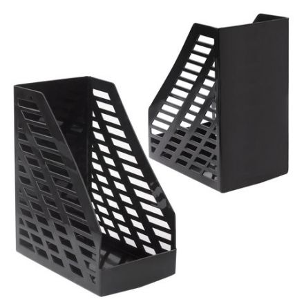 Лоток вертикальный для бумаг BRAUBERG "MAXI-plus" (250х160х300 мм), сетчатый, черный, 237005 Лоток вертикальный для бумаг BRAUBERG "MAXI-plus" (250х160х300 мм), сетчатый, черный, 237005