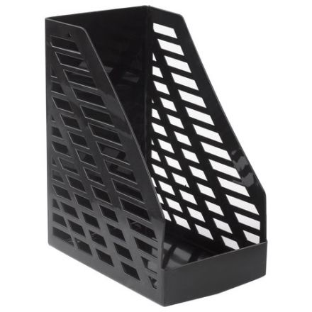 Лоток вертикальный для бумаг BRAUBERG "MAXI-plus" (250х160х300 мм), сетчатый, черный, 237005 Лоток вертикальный для бумаг BRAUBERG "MAXI-plus" (250х160х300 мм), сетчатый, черный, 237005