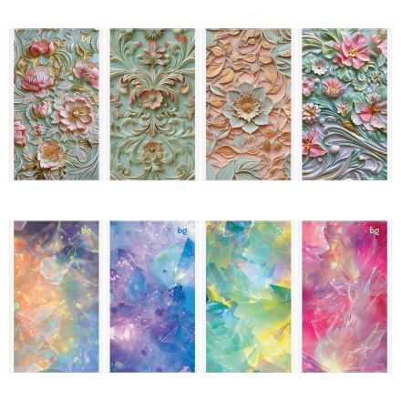 Блокнот А6 32л., на скрепке BG "Flowers and shine", блестки Блокнот А6 32л., на скрепке BG "Flowers and shine", блестки