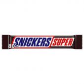Шоколадный батончик Snickers Super, 80г