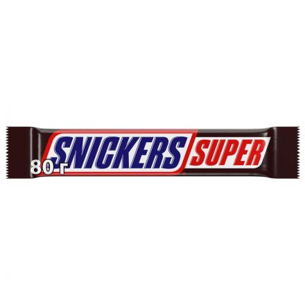 Шоколадный батончик Snickers Super, 80г