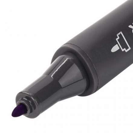 Маркер для скетчинга двусторонний 1 мм - 6 мм BRAUBERG ART CLASSIC, ФИАЛКОВЫЙ (R839), 151777 Маркер для скетчинга двусторонний 1 мм - 6 мм BRAUBERG ART CLASSIC, ФИАЛКОВЫЙ (R839), 151777