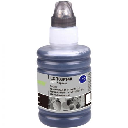 Чернила Cactus CS-T03P14A 110 BK чер. 140мл для Epson M1100/M1170/M2170 Чернила Cactus CS-T03P14A 110 BK чер. 140мл для Epson M1100/M1170/M2170
