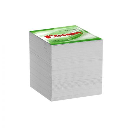 Блок для записей КОМУС запасной 9х9х9 белый блок/ 100 г, 100 Блок для записей КОМУС запасной 9х9х9 белый блок/ 100 г, 100