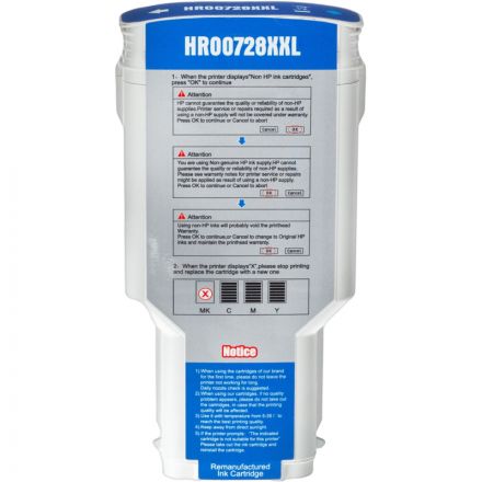 Картридж струйный Комус 728 F9K17A гол. 300мл для DJ T730/T830 Картридж струйный Комус 728 F9K17A гол. 300мл для DJ T730/T830