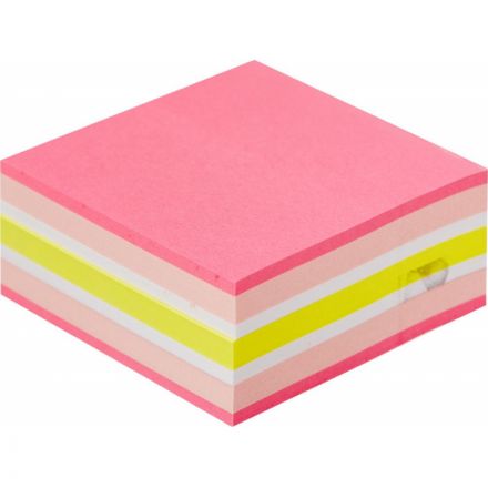 Стикеры Attache Selection миникуб 51х51, клубничный микс 250 л Стикеры Attache Selection миникуб 51х51, клубничный микс 250 л