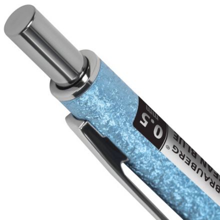 Карандаш механический 0,5 мм + грифели HB 12 штук на блистере, BRAUBERG "OCEAN BLUE", 181970 Карандаш механический 0,5 мм + грифели HB 12 штук на блистере, BRAUBERG "OCEAN BLUE", 181970