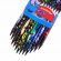 Карандаши цветные MAPED "COLOR PEP'S Black Monster", набор 12 цветов, пластиковый корпус, 862612