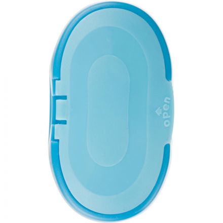 Точилка Attache Selection тройная с контейнером голубая