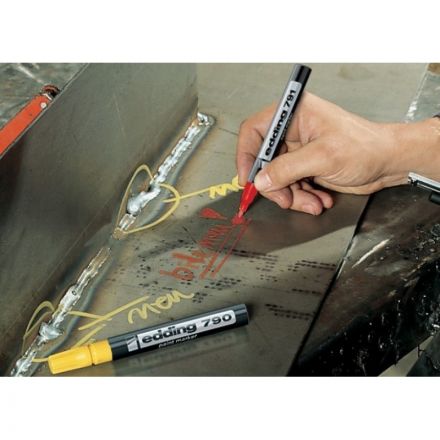 Маркер лаковый EDDING E-791/4 зеленый 1-2мм, пласт. корп Маркер лаковый EDDING E-791/4 зеленый 1-2мм, пласт. корп