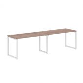 Стол 2-х местный XQWST 2870 Дуб Сонома/Белый 2806х700х750