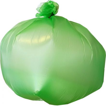 Мешки для мусора ПНД 60л 12мкм 30шт/рул зеленые 58x68см Luscan Bio Мешки для мусора ПНД 60л 12мкм 30шт/рул зеленые 58x68см Luscan Bio