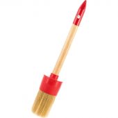 Кисть круглая STAYER MASTER, светлая натурал. щетина, №6 x 30мм 0141-30