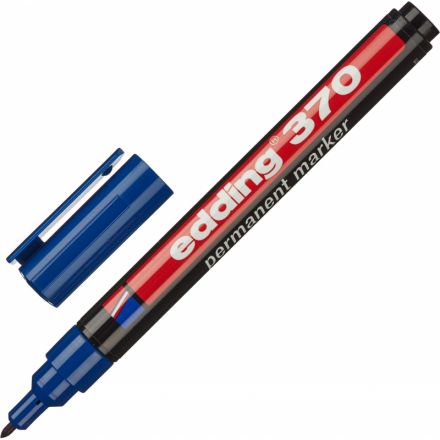 Маркер перманентный Edding E-370/3 синий (толщина линии 1 мм) Маркер перманентный Edding E-370/3 синий (толщина линии 1 мм)