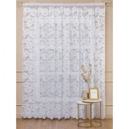 Тюль Amore Mio жаккардовый 6PL 37711 3,0x2,7 1 шт Белый