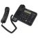 Телефон PANASONIC KX-TS2358RUB, черный, память 50 номеров, АОН, спикерфон, ЖК дисплей с часами, тональный / импульсный режим