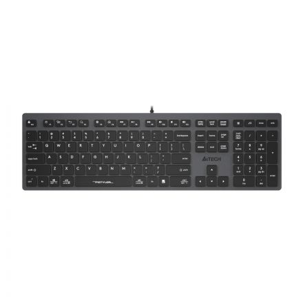 Клавиатура A4Tech Fstyler (FX50 GREY) серый USB slim Multimedia Клавиатура A4Tech Fstyler (FX50 GREY) серый USB slim Multimedia