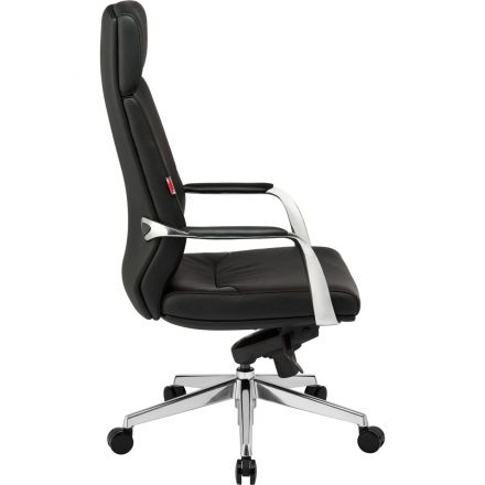 Кресло BN_Fc_EChair-570 МL кожа черная, хром Кресло BN_Fc_EChair-570 МL кожа черная, хром