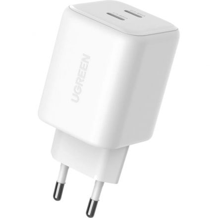 Зарядное устройство UGREEN X526(65154) 45W,USB-C GaN,EU,белый Зарядное устройство UGREEN X526(65154) 45W,USB-C GaN,EU,белый