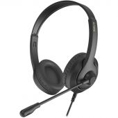 Гарнитура A4Tech Fstyler (FH100I (STONE BLACK)) черный 1.8м накладные