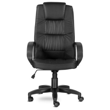 Кресло офисное "Премьер", кожзам, черное Кресло офисное "Премьер", кожзам, черное