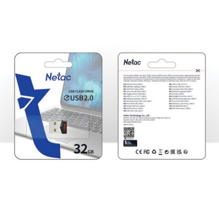 Флеш-диск 32 GB NETAC UM81, USB 2.0, черный, NT03UM81N-032G-20BK Флеш-диск 32 GB NETAC UM81, USB 2.0, черный, NT03UM81N-032G-20BK