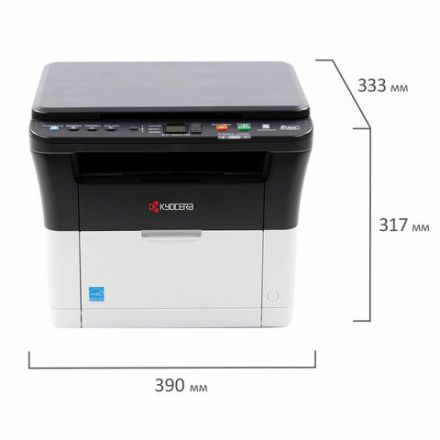 МФУ лазерное KYOCERA FS-1020MFP "3 в 1", А4, 20 стр./мин., 20000 стр./мес., 1102M43RUV