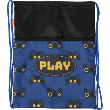 Мешок для обуви Play, 330х420 мм, карман, МО-20-2 Мешок для обуви Play, 330х420 мм, карман, МО-20-2