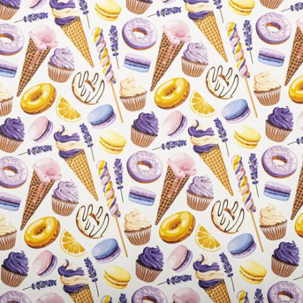 Бумага упаковочная подарочная мелованная "Sweet Life", 70х100 см, 10 дизайнов ассорти, ЗОЛОТАЯ СКАЗКА, 591920 Бумага упаковочная подарочная мелованная "Sweet Life", 70х100 см, 10 дизайнов ассорти, ЗОЛОТАЯ СКАЗКА, 591920