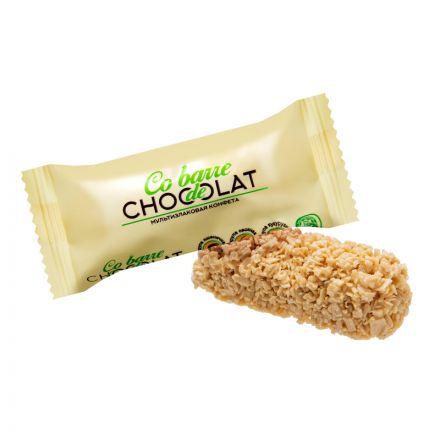 Конфеты шоколадные Co barre de Chocolat мультизлак.с бел.конд.глазурью,200г