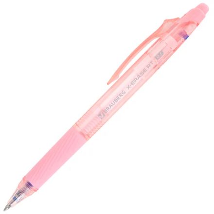 Ручка гелевая стираемая автоматическая BRAUBERG "X-ERASE RT PASTEL COLOR", СИНЯЯ, пишущий узел 0,7 мм, линия письма 0,5 мм, 144424 Ручка гелевая стираемая автоматическая BRAUBERG "X-ERASE RT PASTEL COLOR", СИНЯЯ, пишущий узел 0,7 мм, линия письма 0,5 мм, 144424