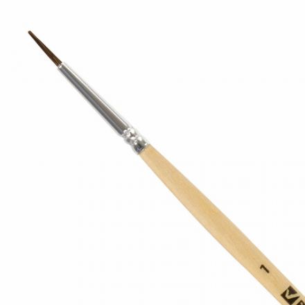 Кисть BRAUBERG, пони, круглая, №1, 200840 Кисть BRAUBERG, пони, круглая, №1, 200840