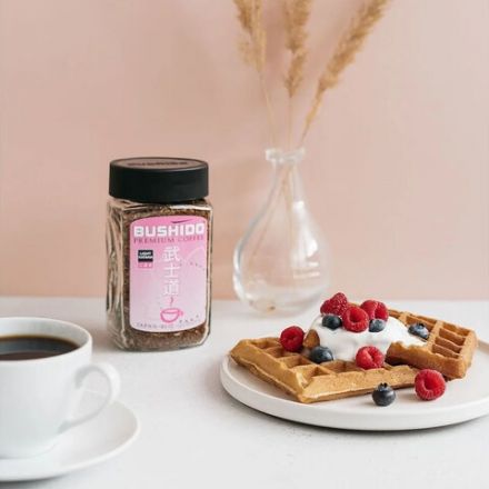 Кофе растворимый BUSHIDO "Light Katana" 100 г, стеклянная банка, сублимированный, ШВЕЙЦАРИЯ, BU10009006 Кофе растворимый BUSHIDO "Light Katana" 100 г, стеклянная банка, сублимированный, ШВЕЙЦАРИЯ, BU10009006