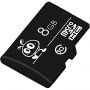 Карта памяти Smartbuy (SB8GBSDCL10-01)micro SDHC 8GB Сl.10 (с ад. SD)