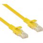 Патч-корд ExeGate UTP-RJ45-RJ45-5e-0,5M-LSZH-YL, cat.5e, 0.5м <EX286376RUS