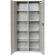 Шкаф металлический для документов BRABIX "KBS-10", 1803х880х390 мм, 77 кг, 2 отделения, сварной, 291159