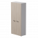 Шкаф с высокими дверьми Everprof EVO 800х383x1835 Белый/Дуб Соната