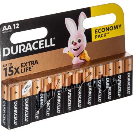 Батарейка DURACELL BASIC АА/LR6-12BL Батарейка DURACELL BASIC АА/LR6-12BL