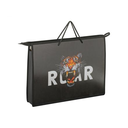 Папка для чертежей и рисунков А3 ArtSpace "Tiger", пластик, 70мм, на молнии Папка для чертежей и рисунков А3 ArtSpace "Tiger", пластик, 70мм, на молнии