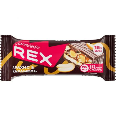 Батончик ProteinRex протеин SNEX Солен.карамель в какао-глазур, 50 г × 12 шт. в упаковке