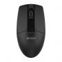 Мышь беспроводная A4TECH G3-330N, USB, 2 кнопки + 1 колесо-кнопка, оптическая, черная, 1635693