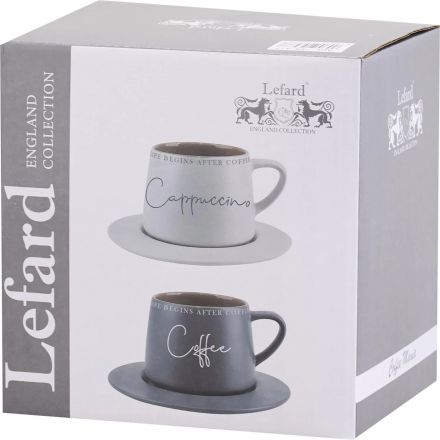 Набор Чайный Lefard Coffeemania на 2 пер. 4 пр. 320 мл, 756-477 Набор Чайный Lefard Coffeemania на 2 пер. 4 пр. 320 мл, 756-477