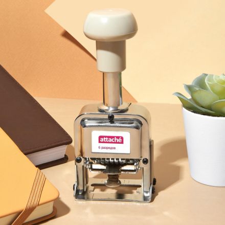 Нумератор автоматический Attache 6-разрядный Нумератор автоматический Attache 6-разрядный