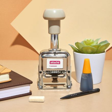 Нумератор автоматический Attache 6-разрядный Нумератор автоматический Attache 6-разрядный