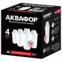 Сменные кассеты АКВАФОР "А5", удаление хлора и тяжелых металлов, для фильтров АКВАФОР, КОМПЛЕКТ 4 шт., 518586 Сменные кассеты АКВАФОР "А5", удаление хлора и тяжелых металлов, для фильтров АКВАФОР, КОМПЛЕКТ 4 шт., 518586