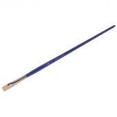 Кисть художественная синтетика упругая Гамма "Манеж", плоская №6, длинная ручка Кисть художественная синтетика упругая Гамма "Манеж", плоская №6, длинная ручка