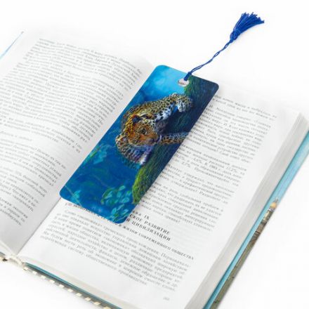 Закладка для книг с линейкой 3D-ОБЪЕМНАЯ BRAUBERG, "Леопард", с декоративным шнурком, 125766 Закладка для книг с линейкой 3D-ОБЪЕМНАЯ BRAUBERG, "Леопард", с декоративным шнурком, 125766