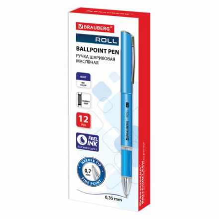 Ручка шариковая масляная с грипом BRAUBERG "L-10", СИНЯЯ, корпус синий, узел 0,7 мм, линия письма 0,35 мм, 143005 Ручка шариковая масляная с грипом BRAUBERG "L-10", СИНЯЯ, корпус синий, узел 0,7 мм, линия письма 0,35 мм, 143005